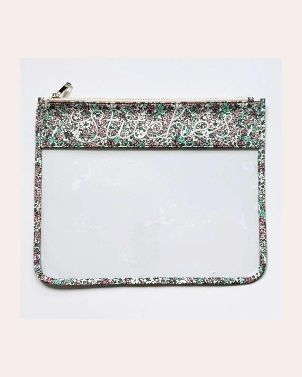 Stitches Project Bag - Floral