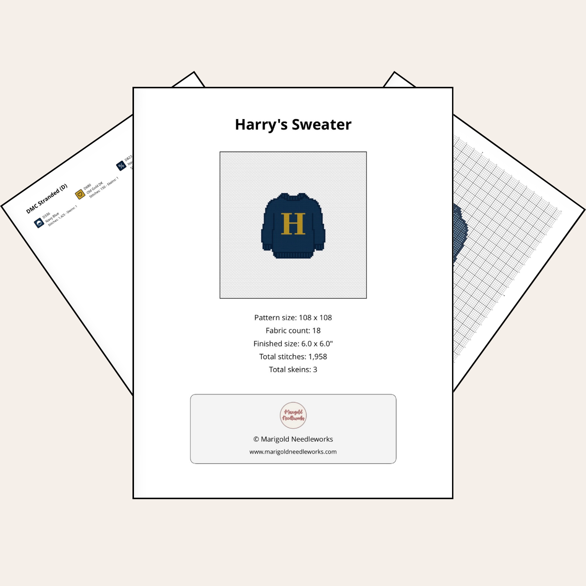 Harry's Sweater - Digital Chart
