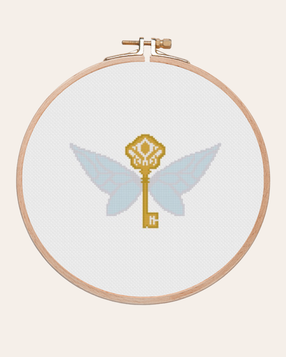 Flying Key - Cross Stitch Kit