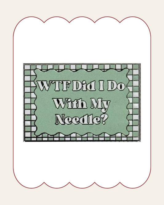 WTF Did I Do With My Needle? Needleminder