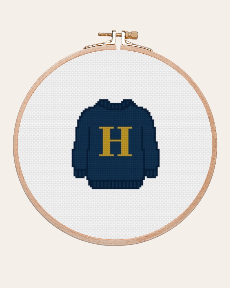 Harry's Sweater - Cross Stitch Kit