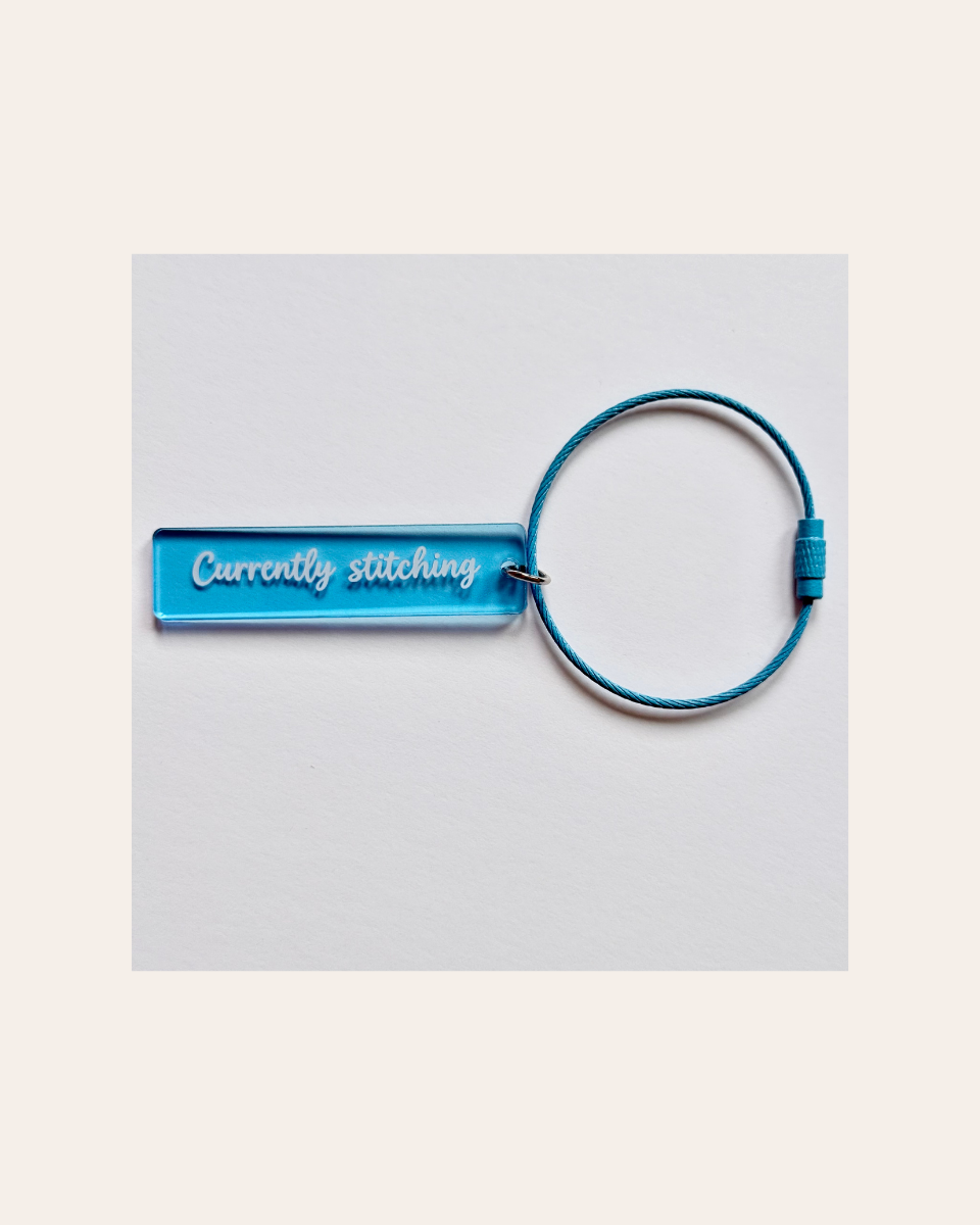 Fiber Ring - "Currently Stitching"