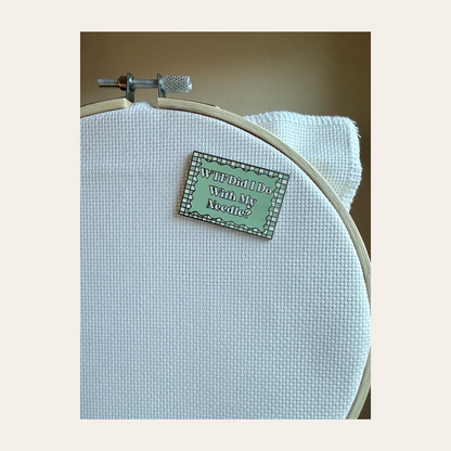 WTF Did I Do With My Needle? Needleminder
