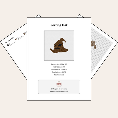 Sorting Hat - Cross Stitch Kit