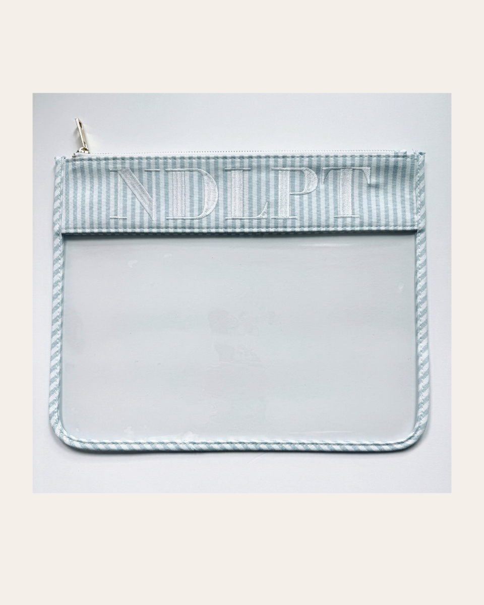 NDLPT Project Bag - Blue Stripe