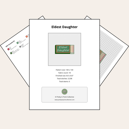 Eldest Daughter - Cross Stitch Kit