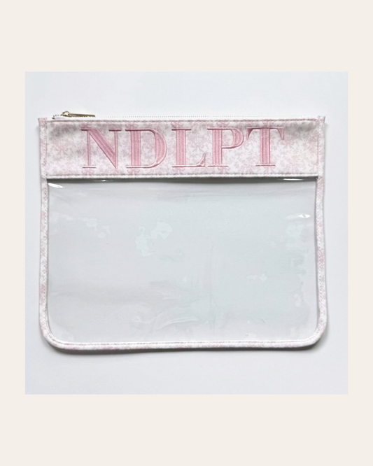 NDLPT Project Bag - Pink Floral