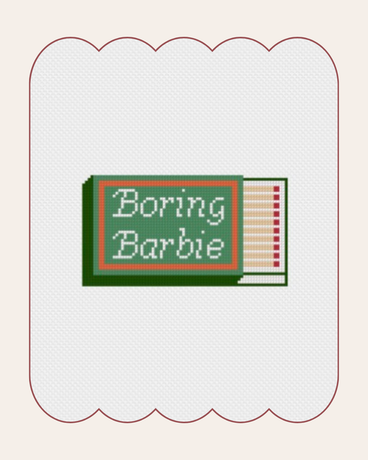 Boring Barbie - Cross Stitch Kit